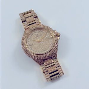 Michael Kors Camille Crystal GoldTone Watch MK5720